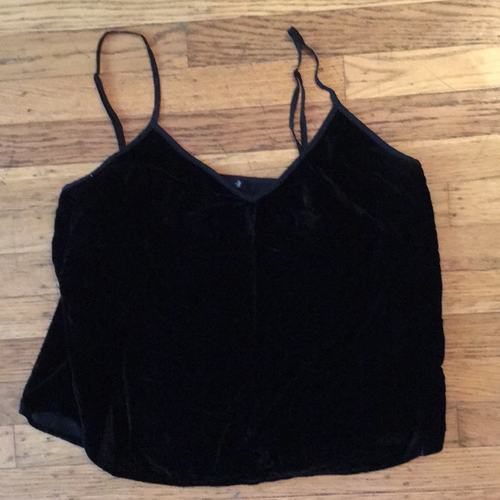 Black Velvet tank top